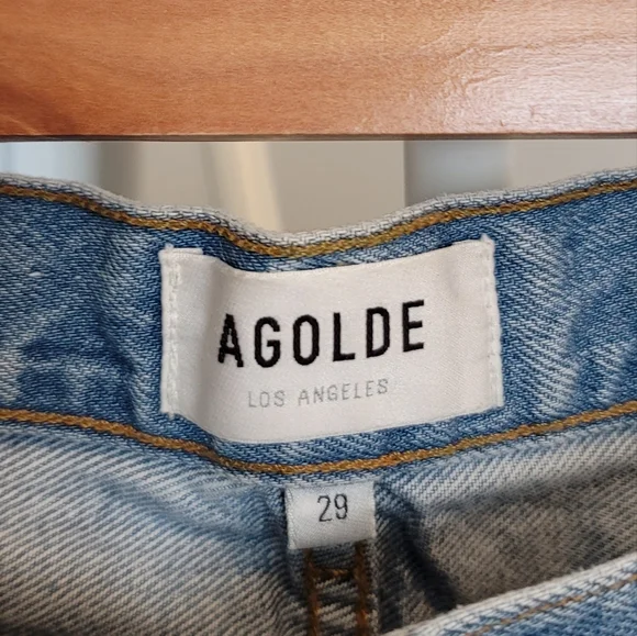 🆕️ Agolde Lana Mid Rise Slice Jeans